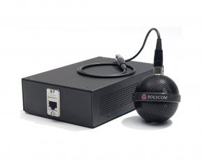 Дополнительный микрофон Polycom HDX Ceiling Microphone Black Extension