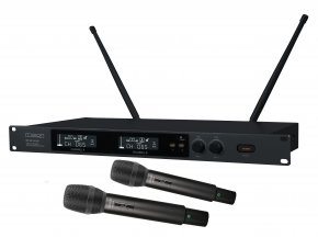 MF 600M Двухканальный приемник 602.8-699 MHz