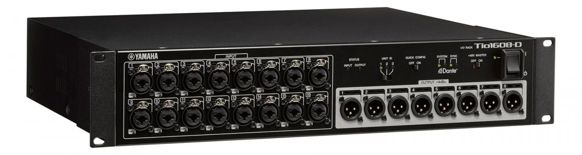 Блок ввода/вывода для пультов TF-серии Yamaha Tio1608-D