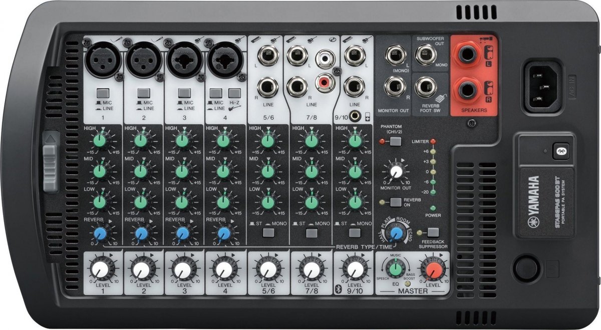 Акустический комплект Yamaha Stagepas 600BT