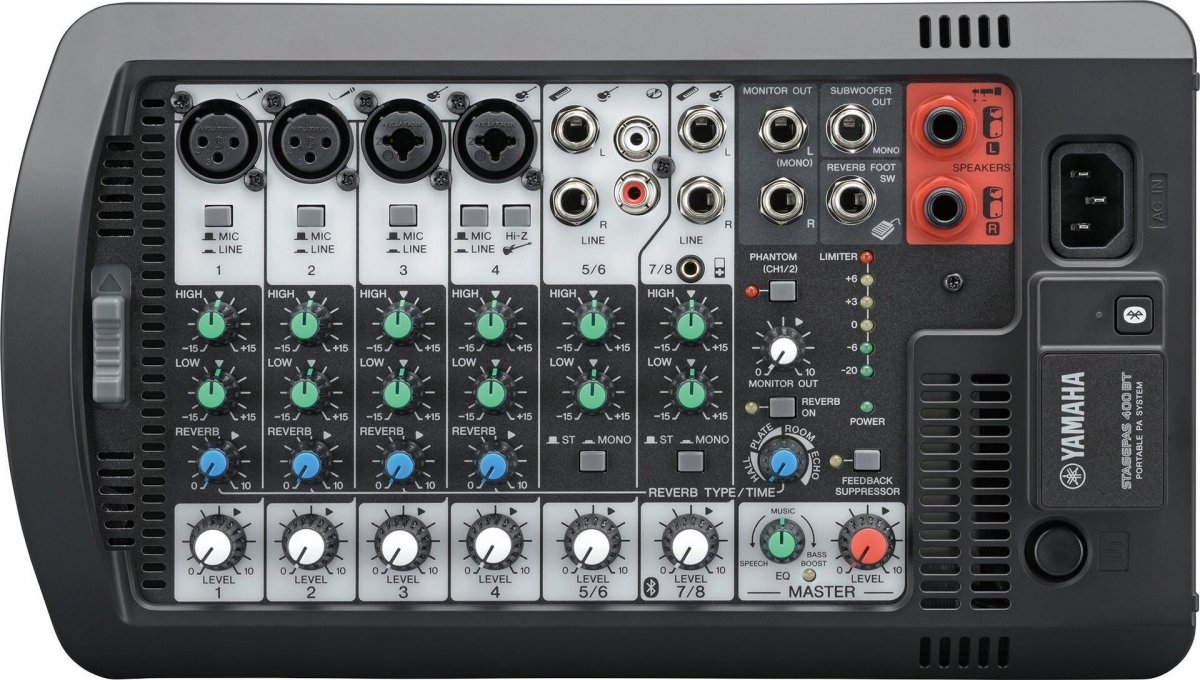Акустический комплект Yamaha Stagepas 400BT