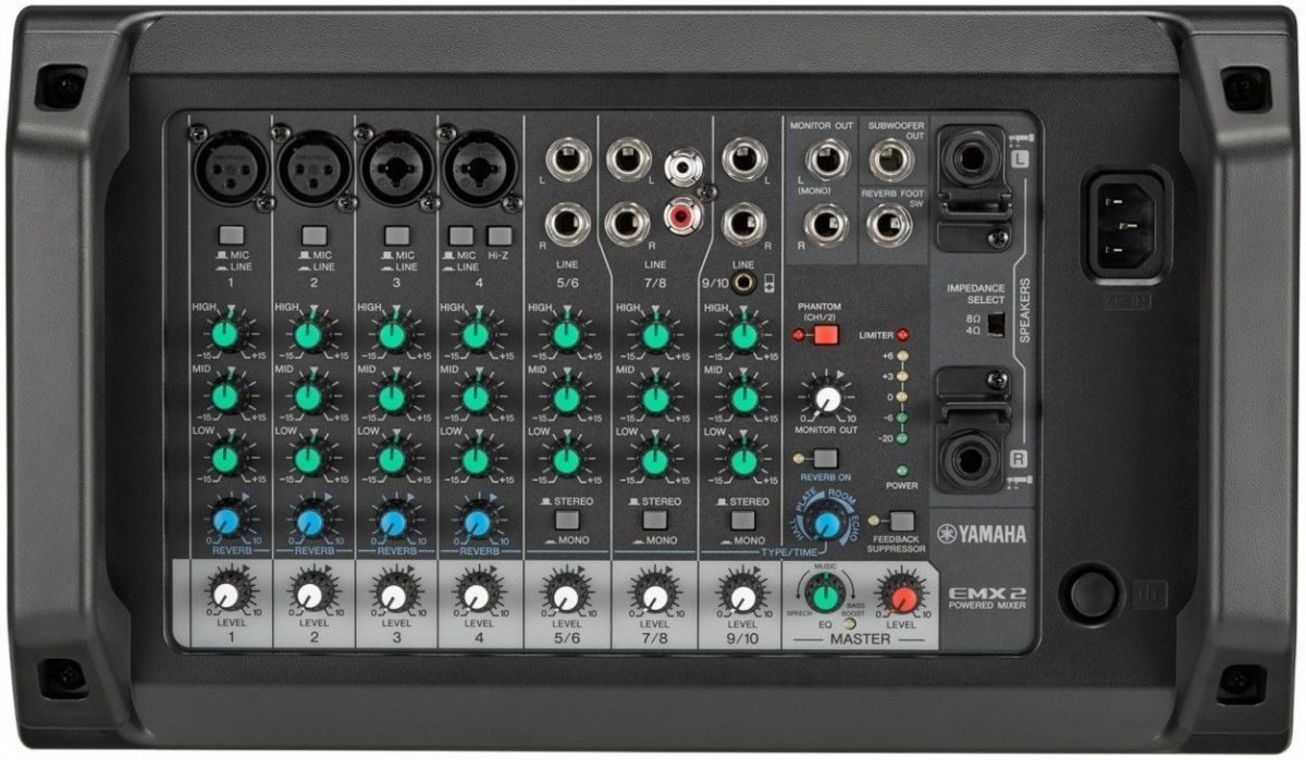Микшер с усилителем Yamaha EMX2